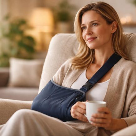 personne-convalescence-fauteuil-echarpe-livre