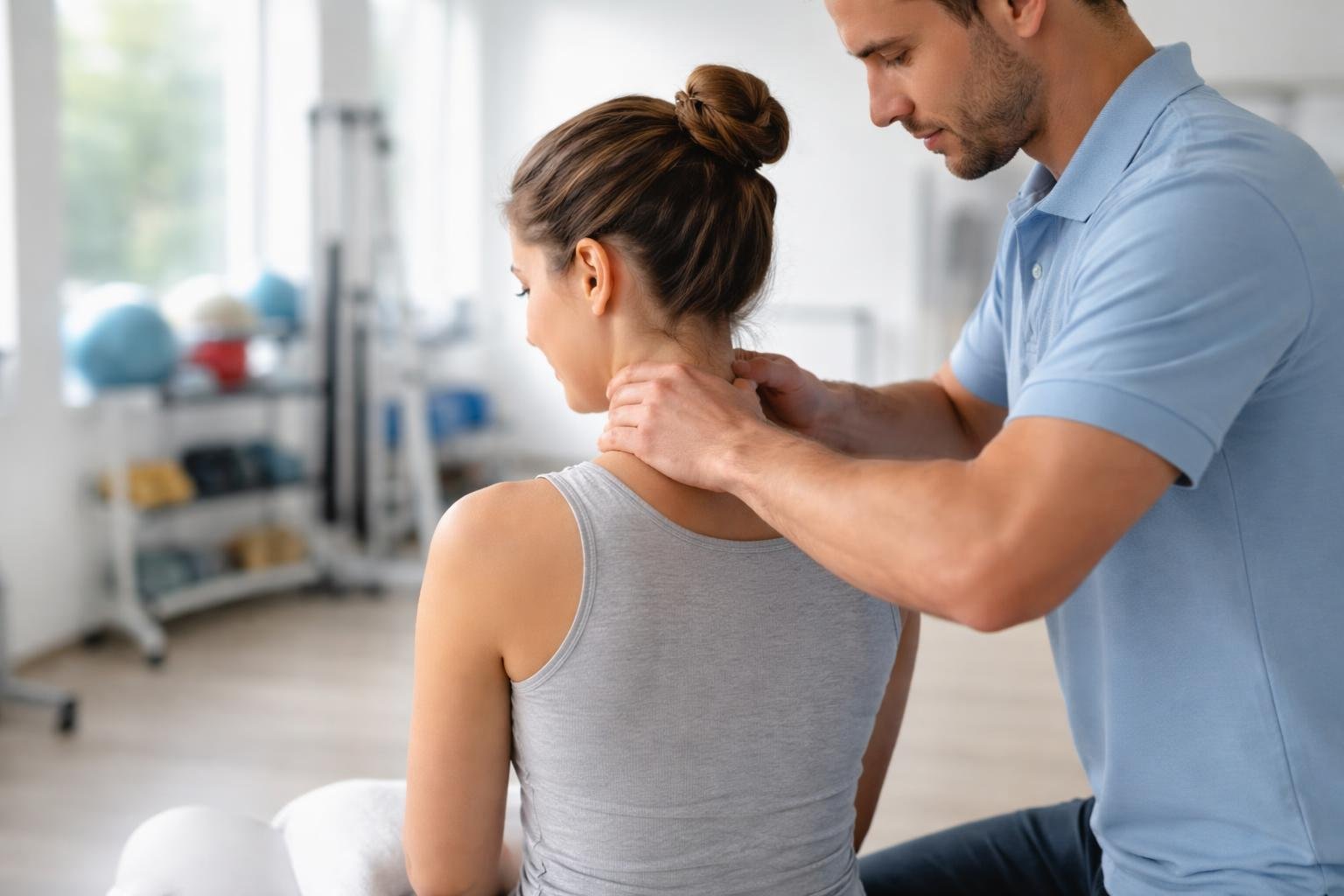 personne-massage-cou-physiotherapie-equipement